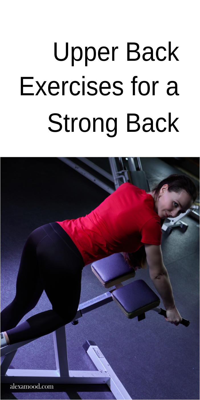 Upper Back Exercises for a Strong Back Alexamood